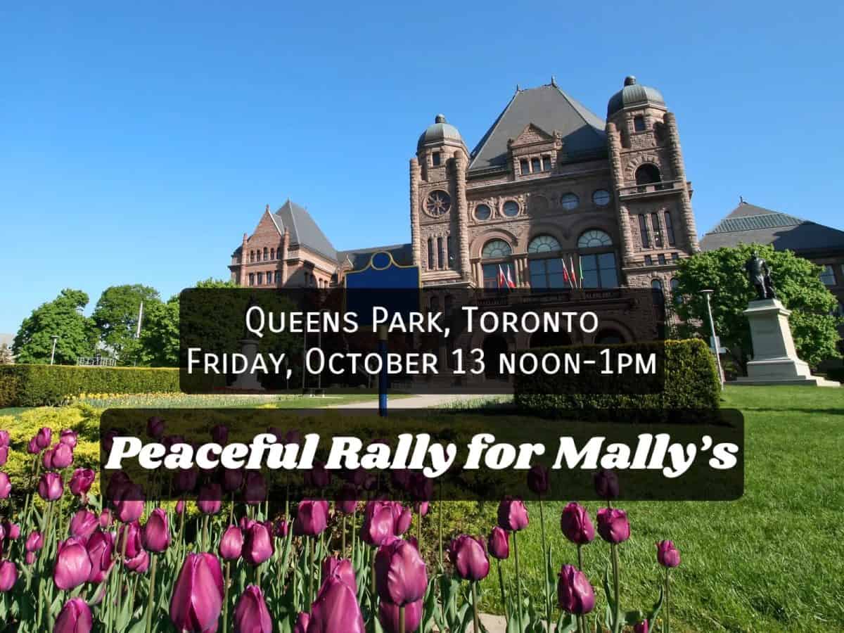 Mally's protect Queen's Park