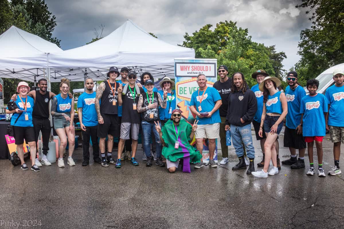Burlington Vegfest team and volunteers